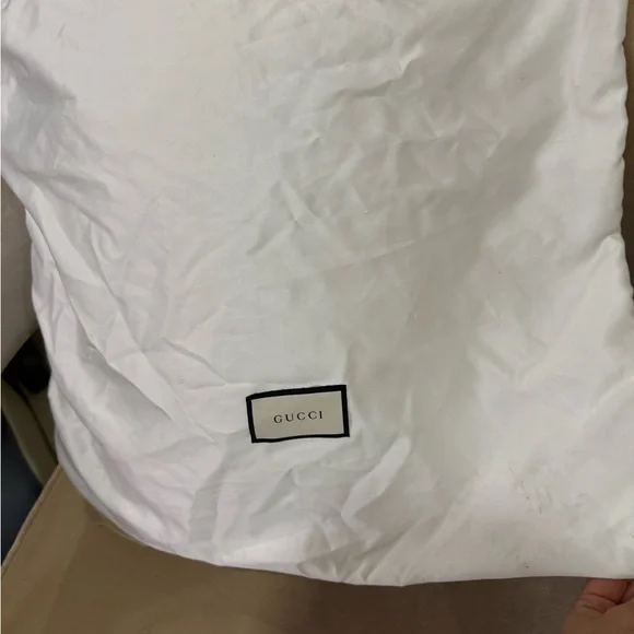 Gucci OPHIDIA LARGE TOTE BAG Brown and Green Women's Bag - Picture 13 of 14